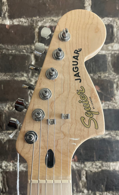 Squier LE Affinity Jaguar Guitar-Graffiti Yellow