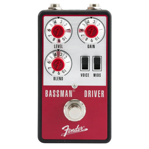 Fender Bassman Driver Bass Overdrive Pedal