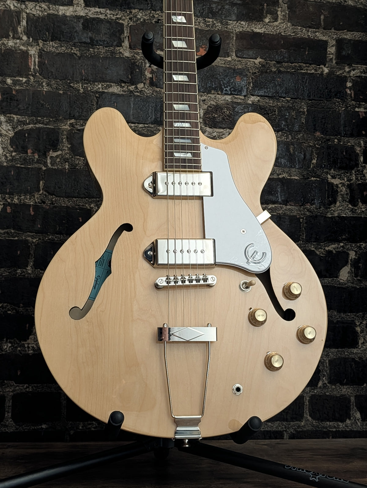 Epiphone Casino Hollowbody Electric Guitar - Natural