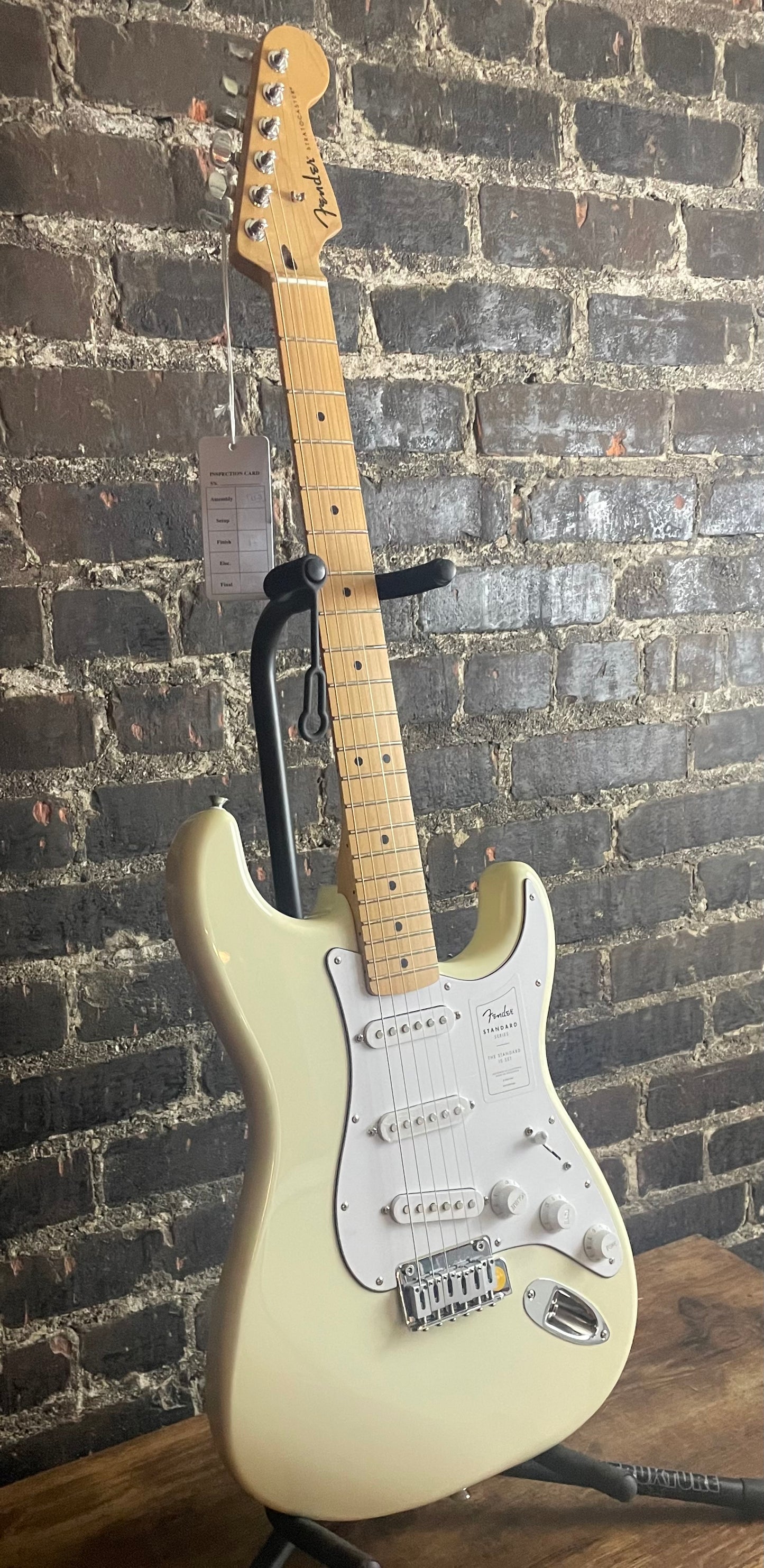 Fender Standard Stratocaster Electric Guitar - Olympic White