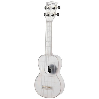 Kala KA-WMT Soprano Waterman Ukulele Transparent Frosted Glass