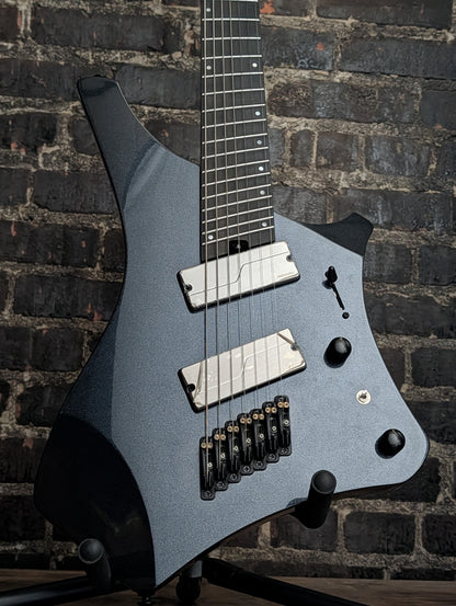 Ibanez Alpha A527 Multi-Scale 7-String Electric Guitar - Iron Pewter