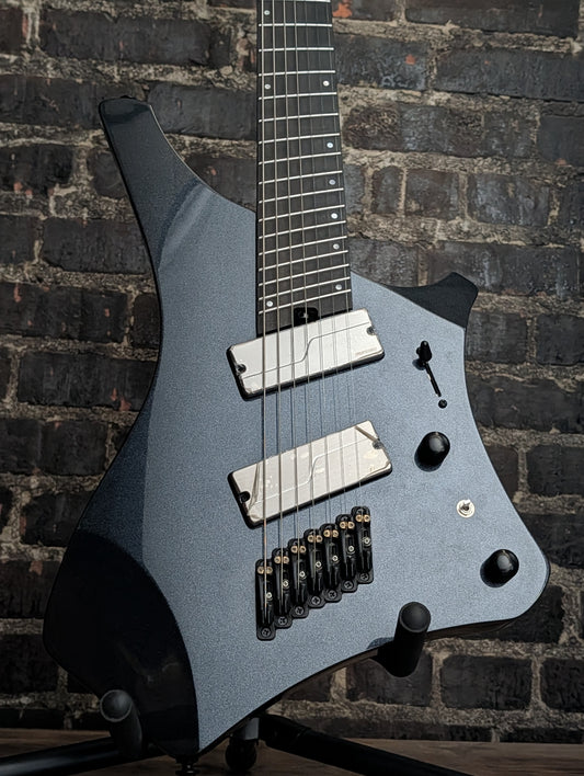 Ibanez Alpha A527 Multi-Scale 7-String Electric Guitar - Iron Pewter