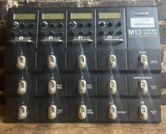 Line 6 M13 Stompbox Modeler (USED)