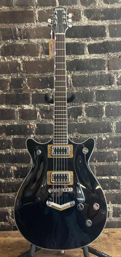 2025 Gretsch G5222 Electromatic Double Jet BT Electric Guitar - Black (USED)