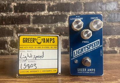 Greer Lightspeed Organic Overdrive (USED)