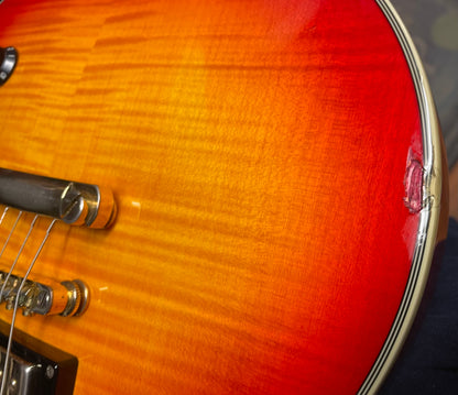 2005 Epiphone Les Paul Custom-Sunburst (USED)