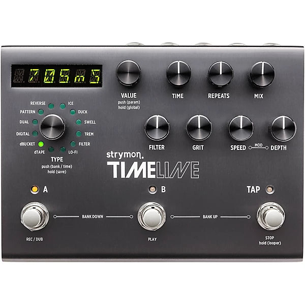 Strymon TimeLine Multi-Delay Effects Pedal Grey