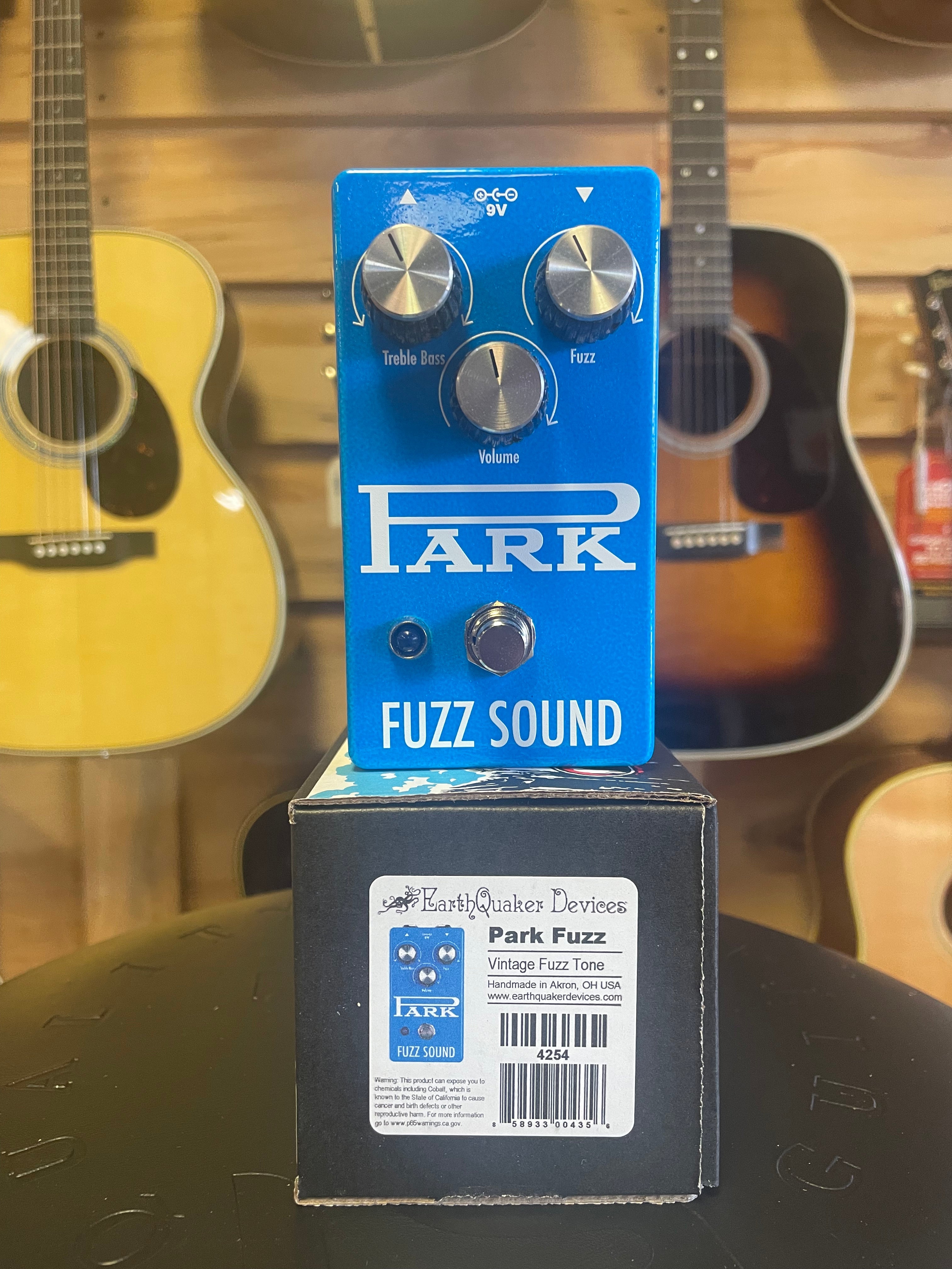 EarthQuaker Devices Park Fuzz Sound Pedal (NEW) – Allen Music Shop