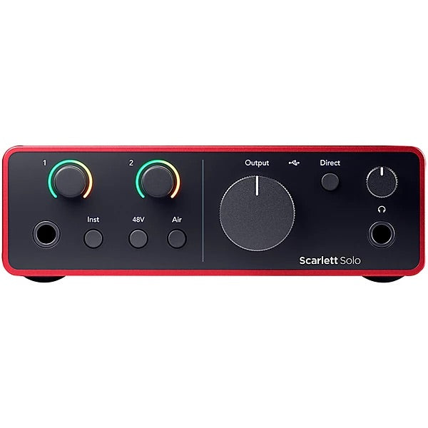 Focusrite Scarlett Solo USB-C Audio Interface (Gen 4)