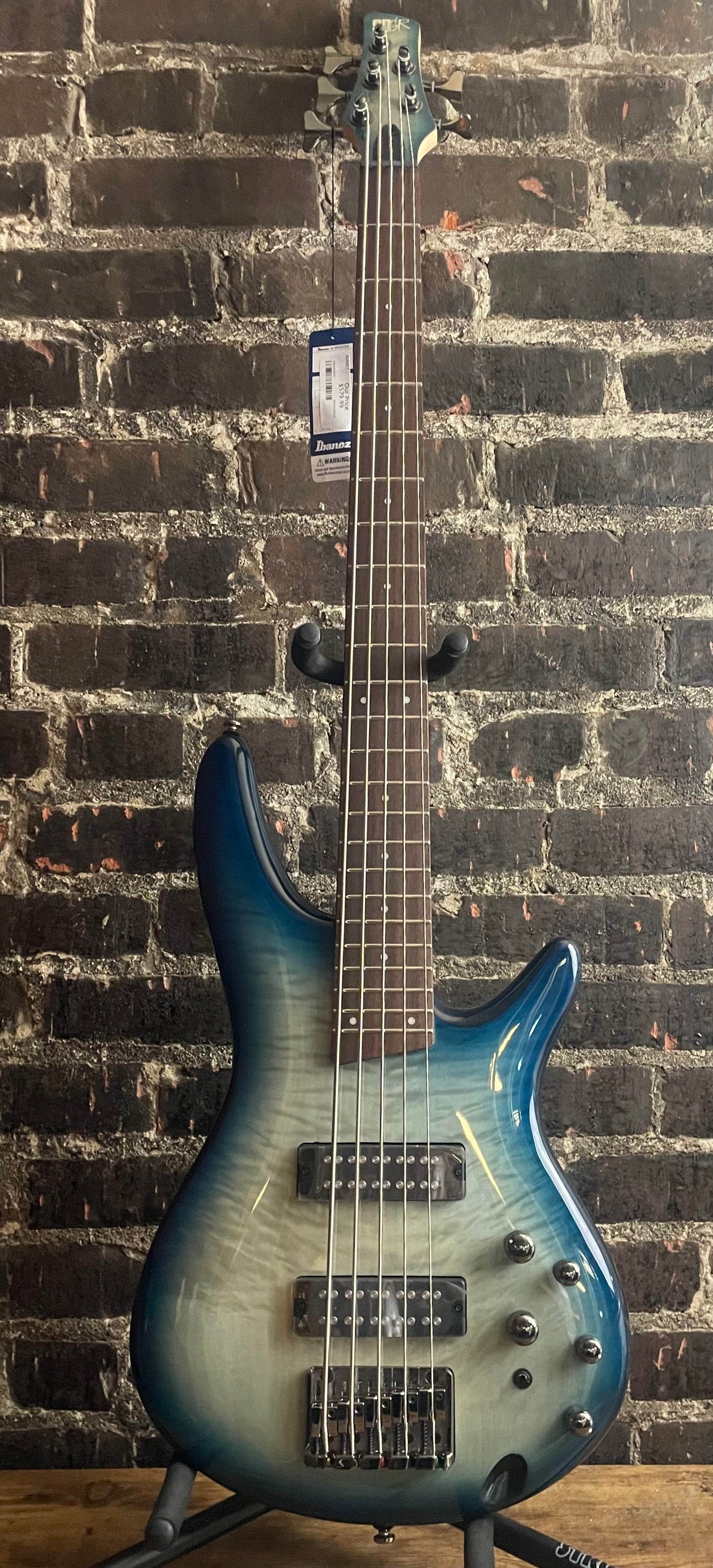 Ibanez SR Standard SR400EQM Bass Guitar - Stained Cosmic Blue Starburst