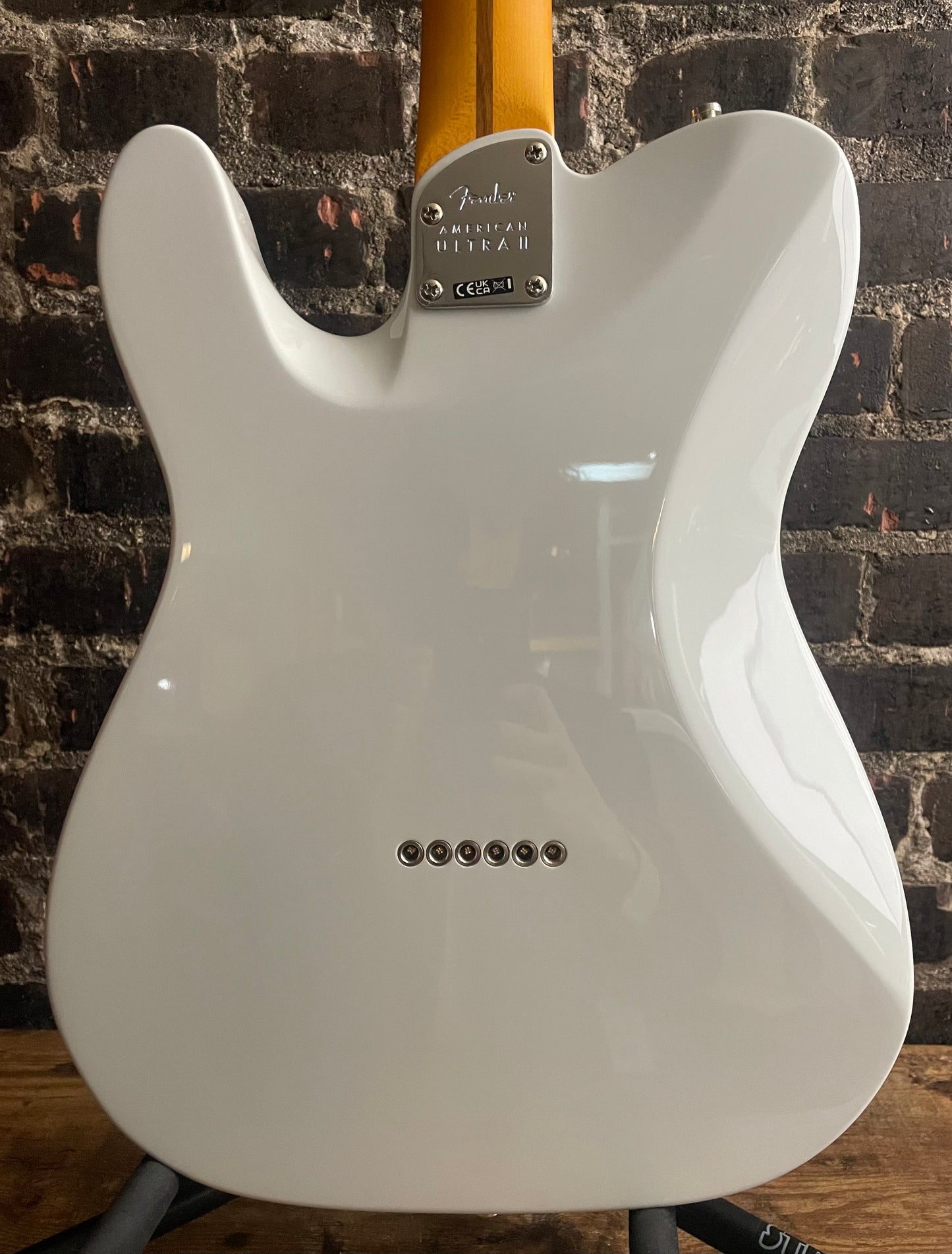 Fender American Ultra II Telecaster Electric Guitar - Avalanche, Maple Fingerboard