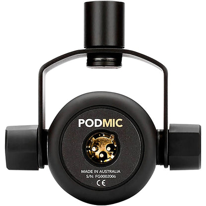 RODE PodMic Dynamic Podcasting Microphone Black