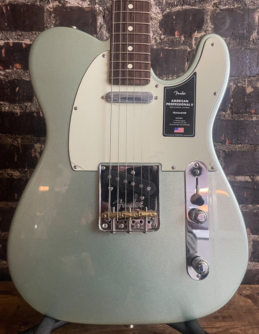2023 Fender American Professional II Telecaster - Mystic Surf Green with Rosewood Fingerboard (USED)