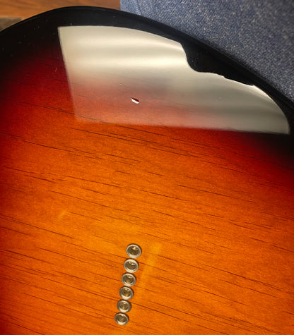 2015 Fender American Standard Telecaster-sunburst (USED)