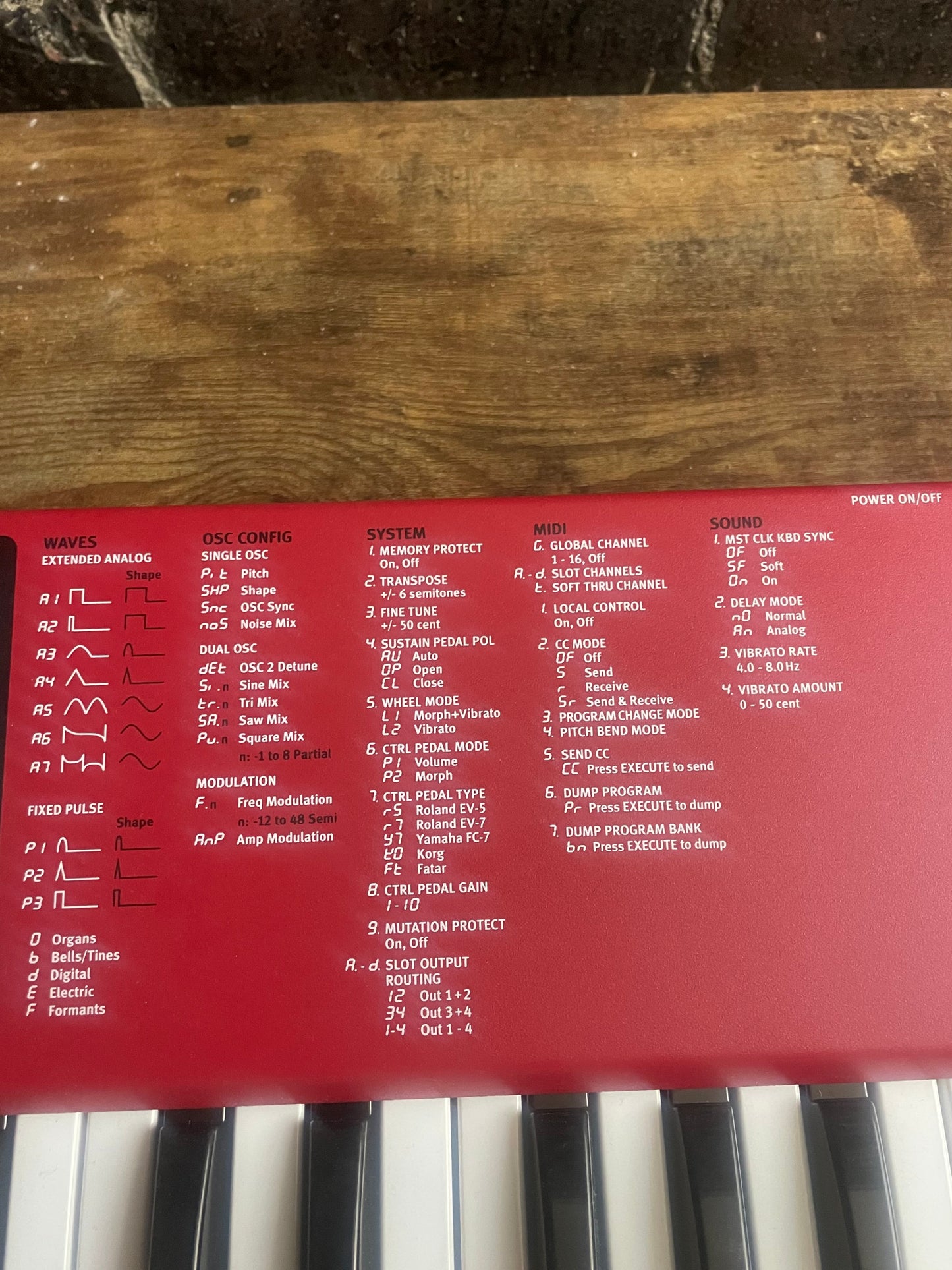 Nord Lead A1 Analog Modeling Synthesizer (USED)