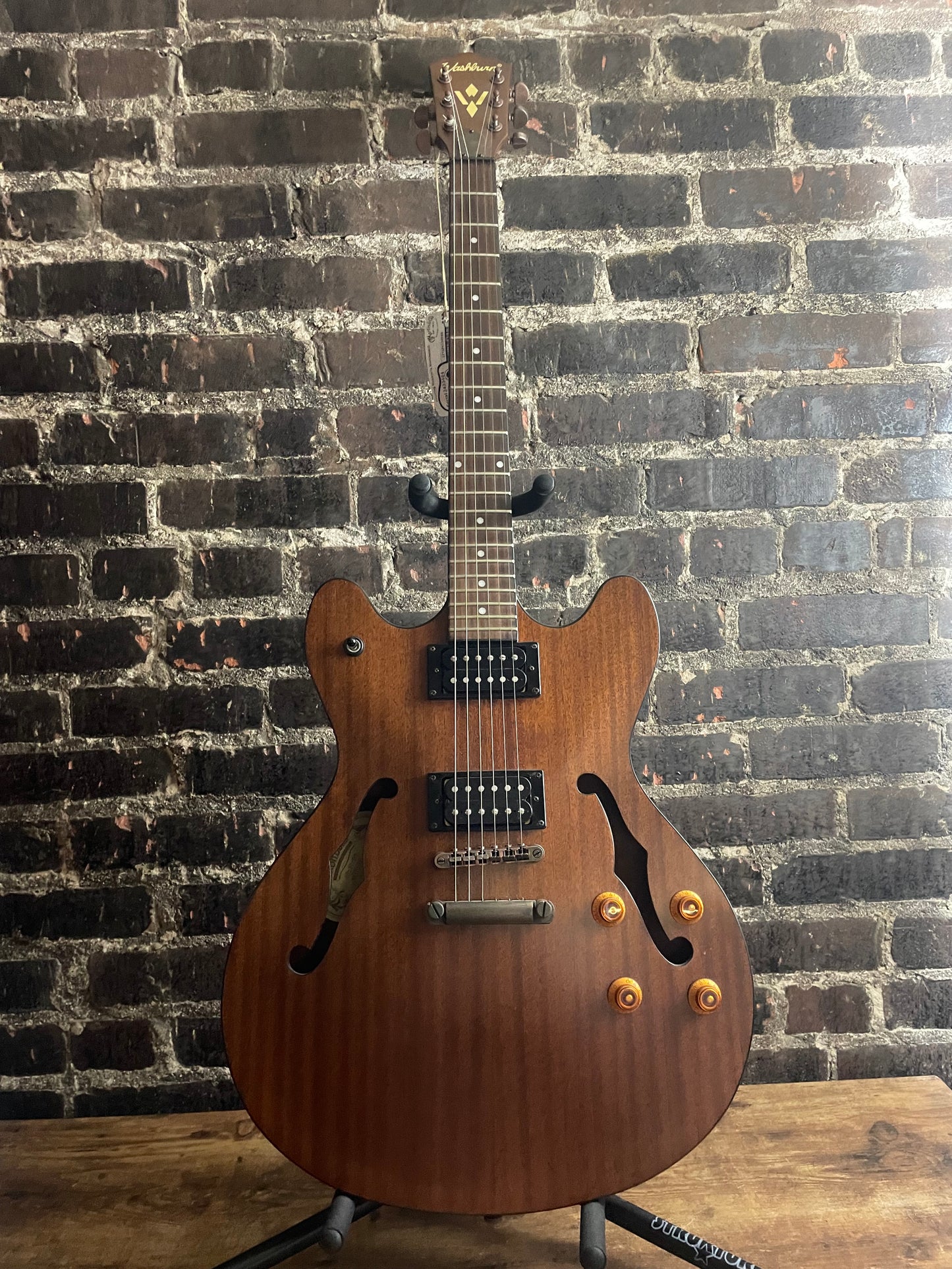 Washburn HB32DM Hollowbody Electric - Distressed Matte (USED)