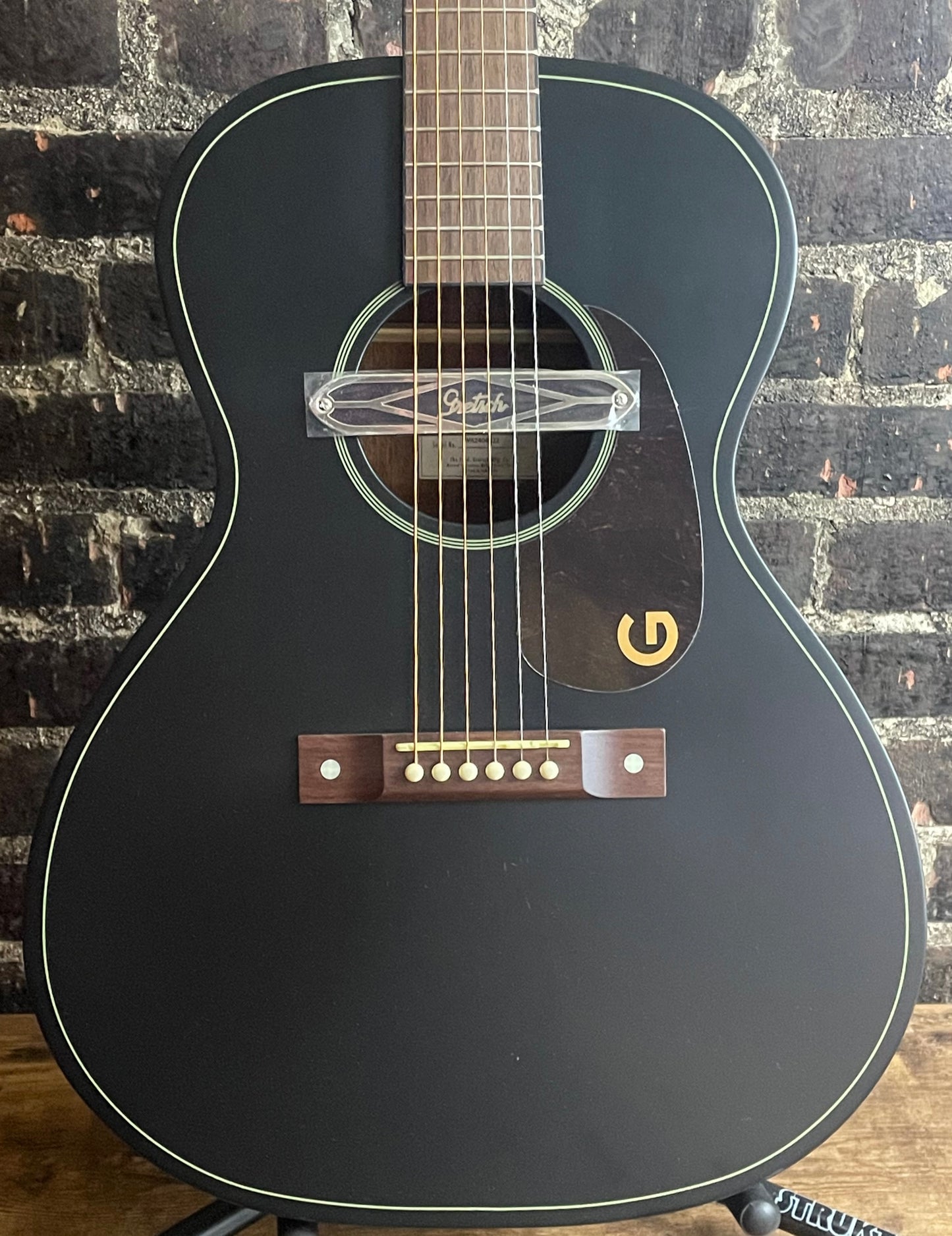 Gretsch Jim Dandy Deltoluxe Concert Acoustic-electric Guitar - Black