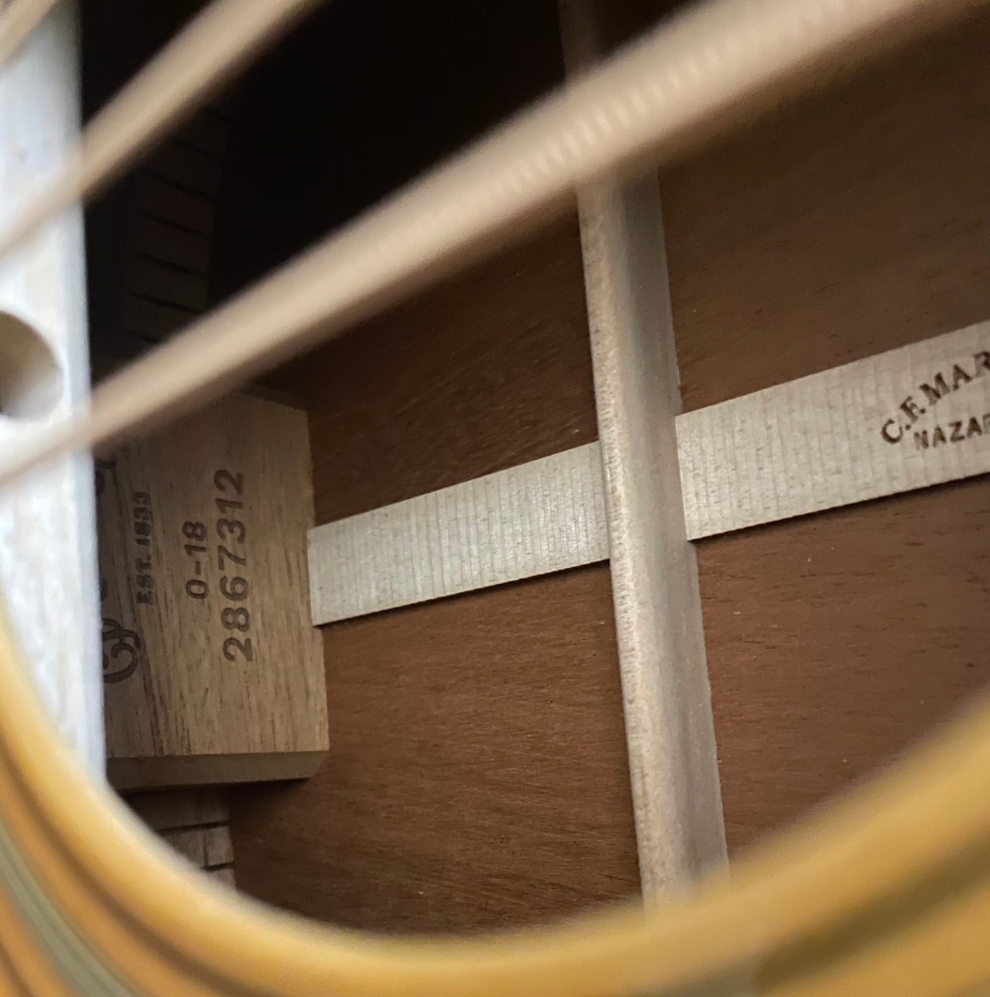 2024 Martin 0-18 Acoustic Guitar - Natural (USED)