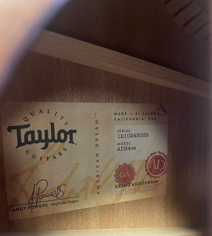 Taylor AD24ce (NEW)