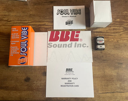 BBE Soul Vibe Vintage Vibe/ Rotary Speaker Simulator