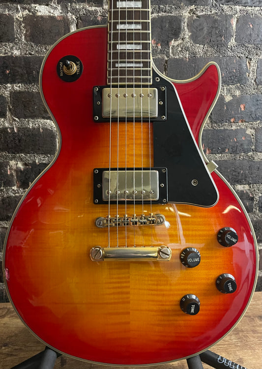 2005 Epiphone Les Paul Custom-Sunburst (USED)