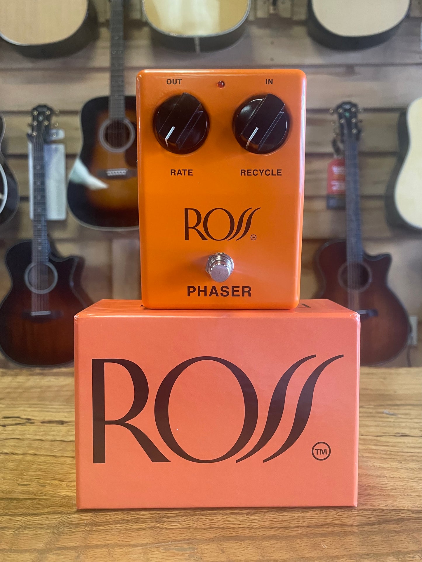 Ross Phaser Guitar Effects Pedal (NEW)