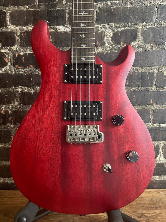 PRS SE CE 24 Standard Satin Electric Guitar- Vintage Cherry Satin