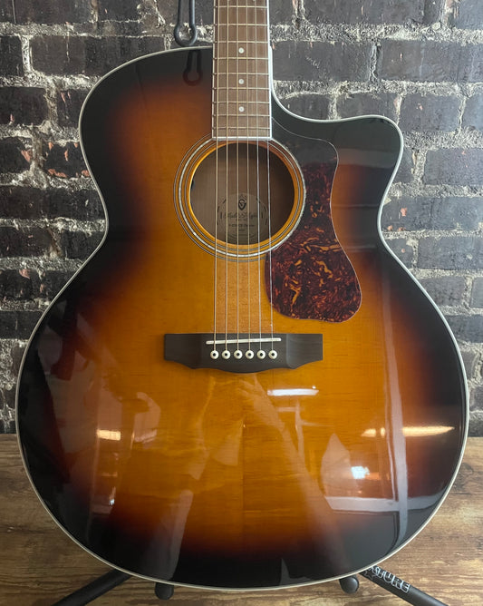 2023 Guild F-250CE Deluxe Acoustic-Electric Guitar - Antique Burst (USED)