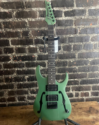 Ibanez Paul Gilbert Signature Mikro PGMM21 Electric Guitar - Metallic Light Green