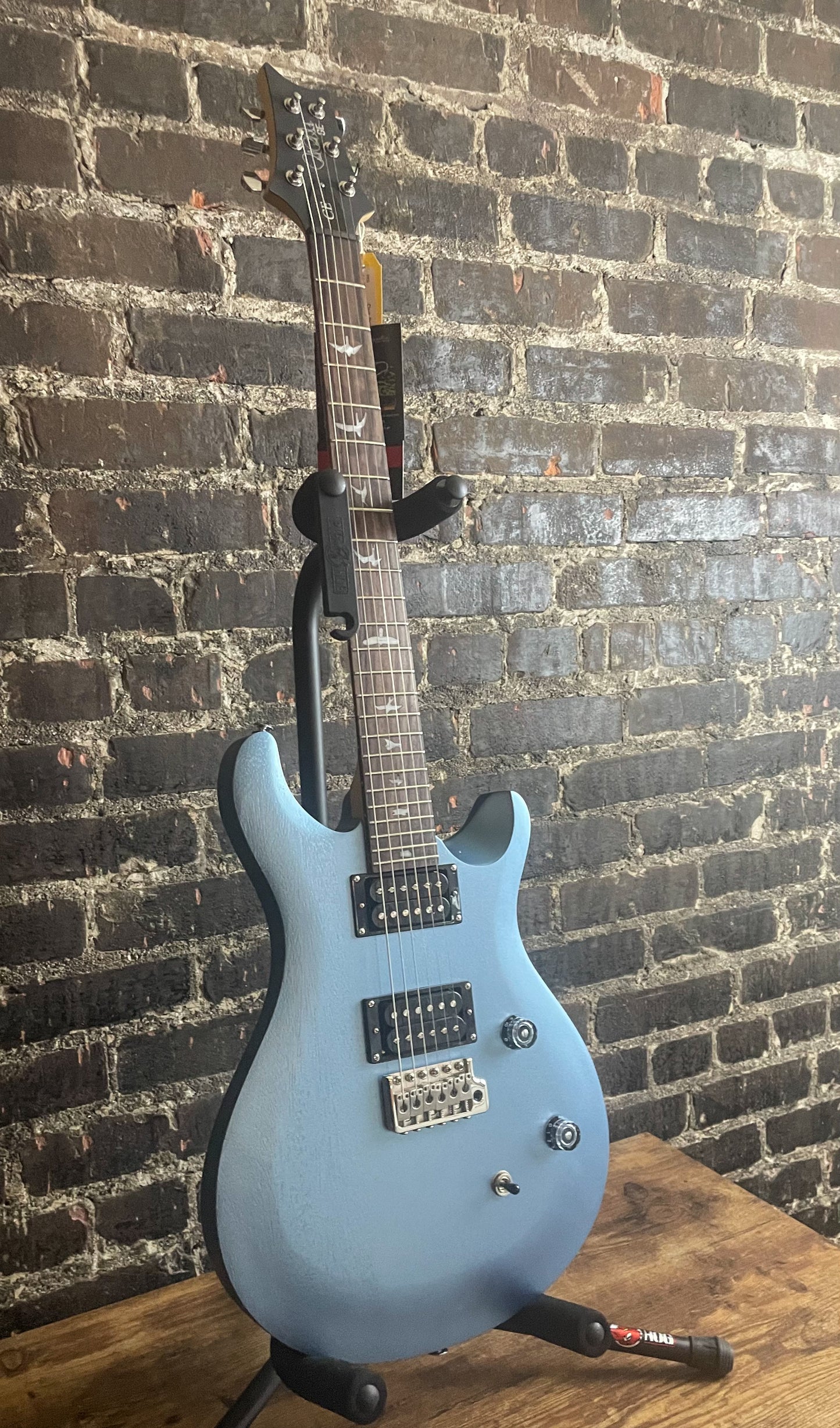 PRS SE CE 24 Standard Satin Electric Guitar - Ice Blue Metallic Satin