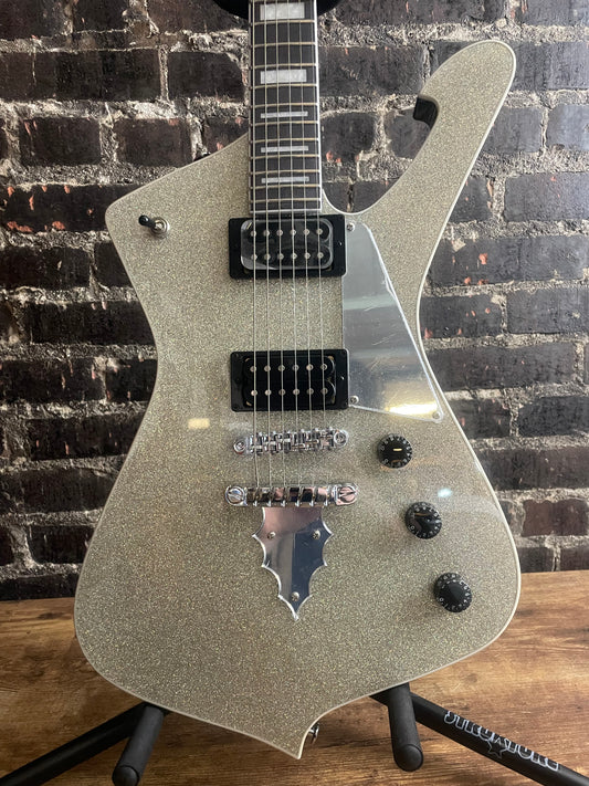 Ibanez PS60 Paul Stanley Signature Electric Guitar- Silver Sparkle