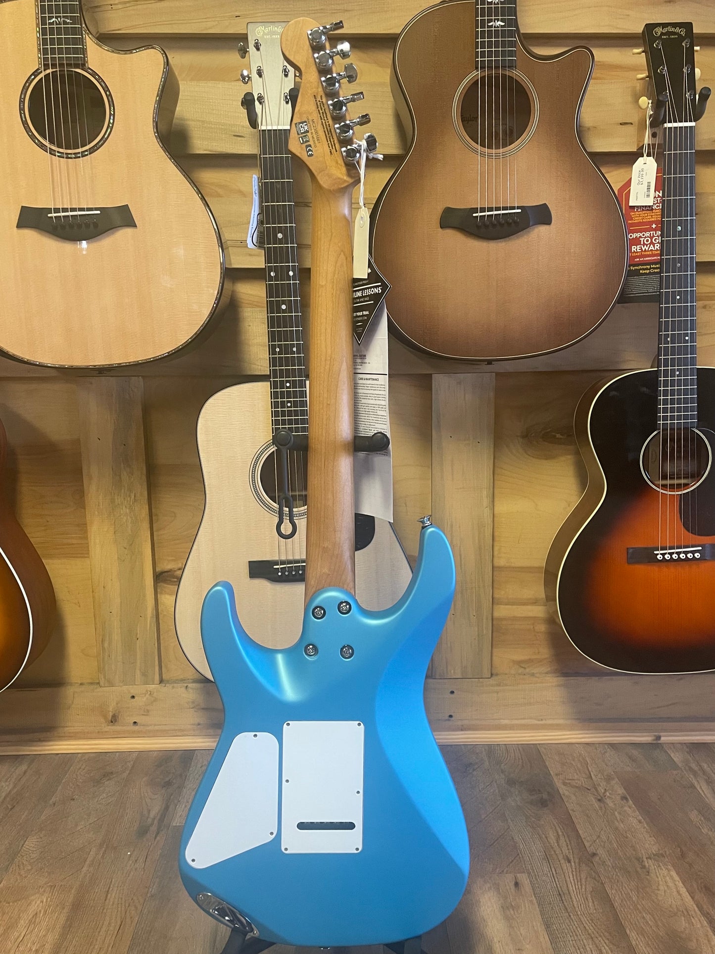 Charvel Pro-Mod DK24 HH 2PT Electric Guitar - Matte Blue Frost (NEW)