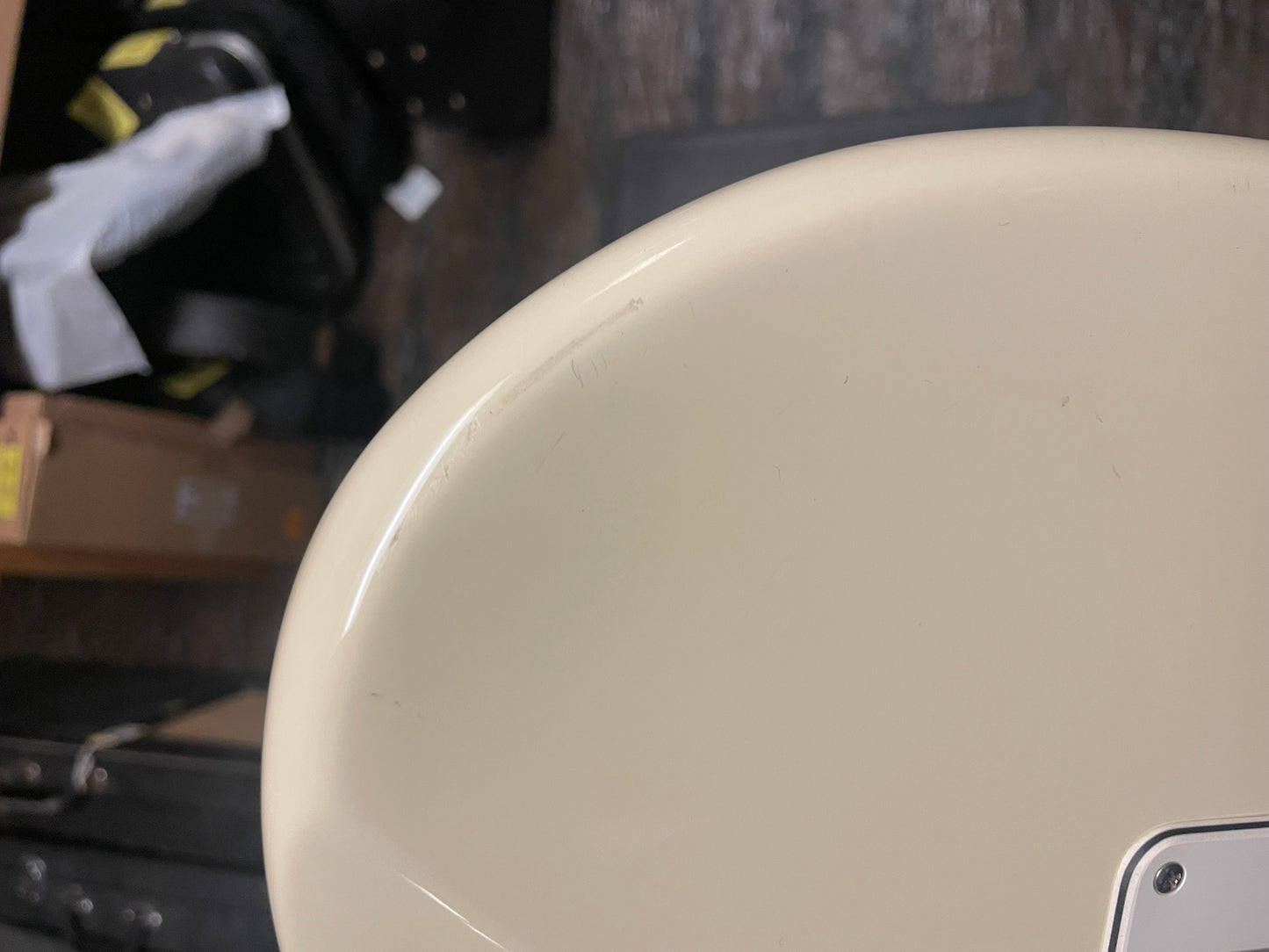 2019 Fender American Professional Stratocaster- Olympic White (USED)