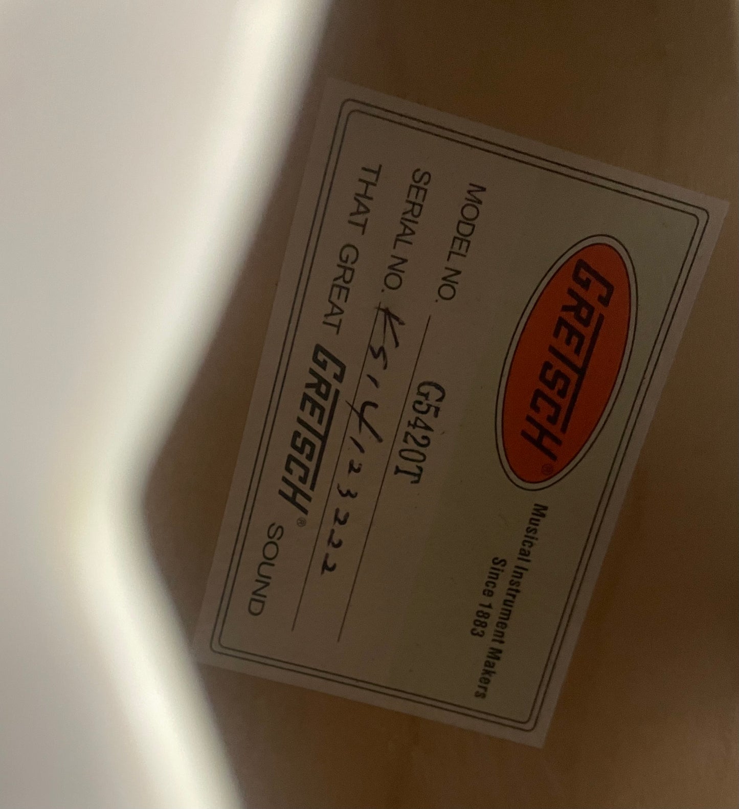 2014 Gretsch G5420T Electromatic Hollowbody Single-Cut Bigsby (USED)