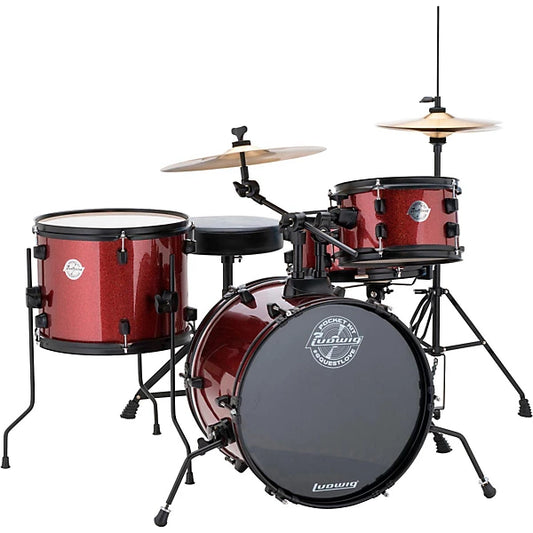 Ludwig Pocket Kit-Wine Red Sparkle