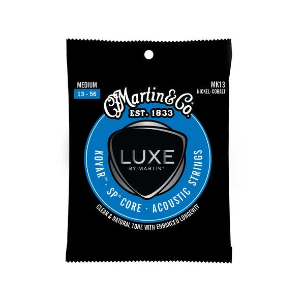 Martin Luxe by Martin Kovar Acoustic Guitar Strings - .013-.056 Medium