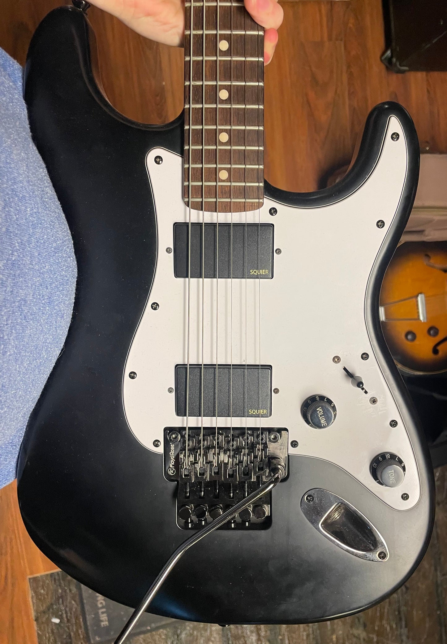 2021 Squier Contemporary Active Stratocaster HH - Flat Black (USED)