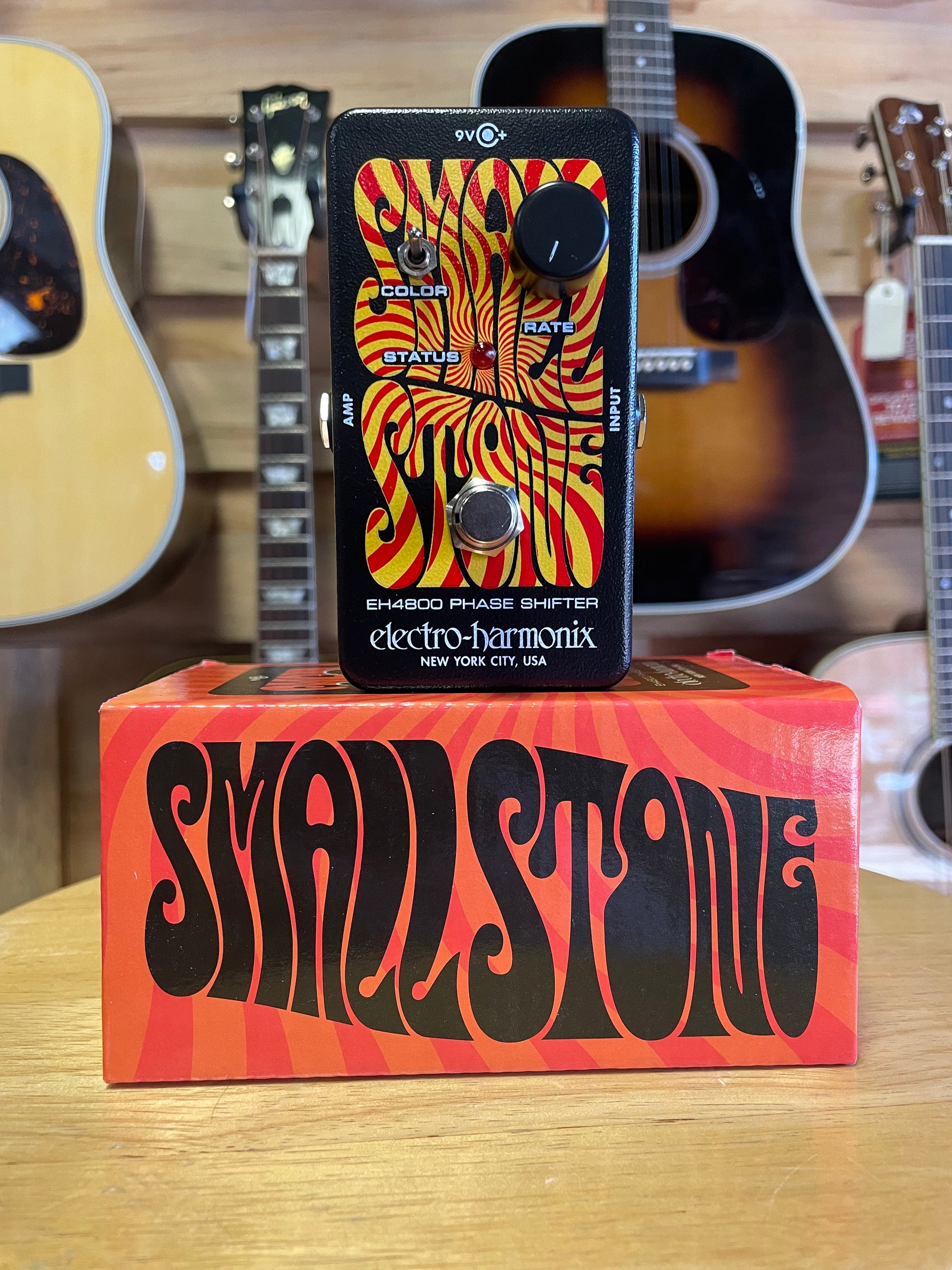 small stone pedal Electro-Harmonix Nano Small Stone Phase Shifter Pedal – Allen Music Shop