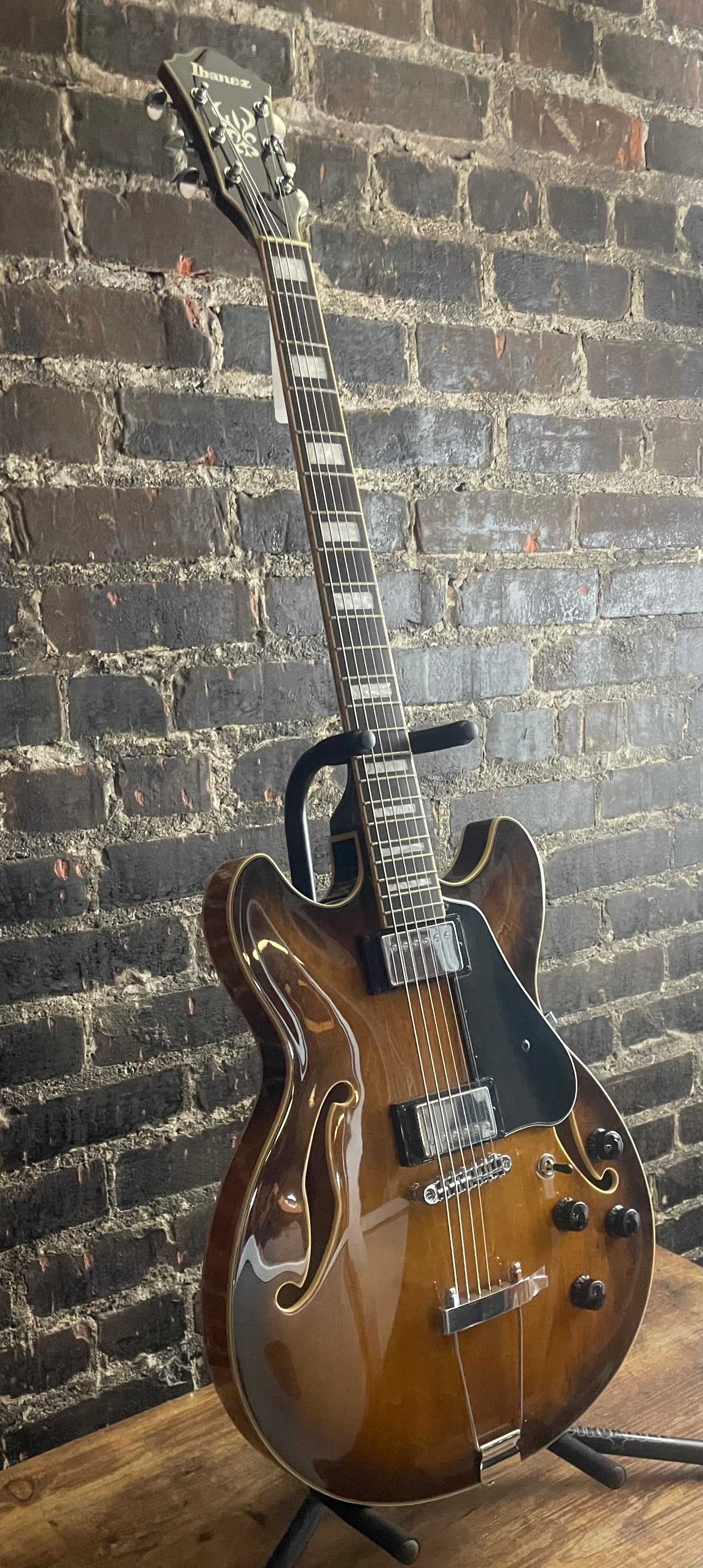 Ibanez Artcore AS7328 Baritone Electric Guitar - Tobacco Brown