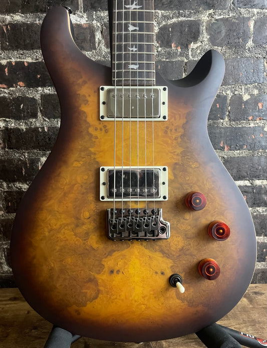 PRS SE DGT Exotic Electric Guitar - McCarty Tobacco Burst