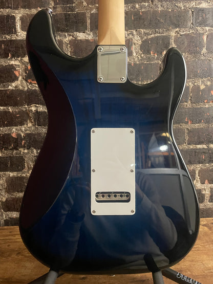 2015 Left Handed G&L Tribute Legacy- Electric Guitar Blue Burst (USED)