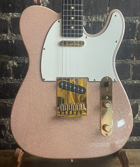 2018 Fender Custom Shop NAMM Ltd. Super Custom Deluxe Telecaster- Pink Sparkle (USED)