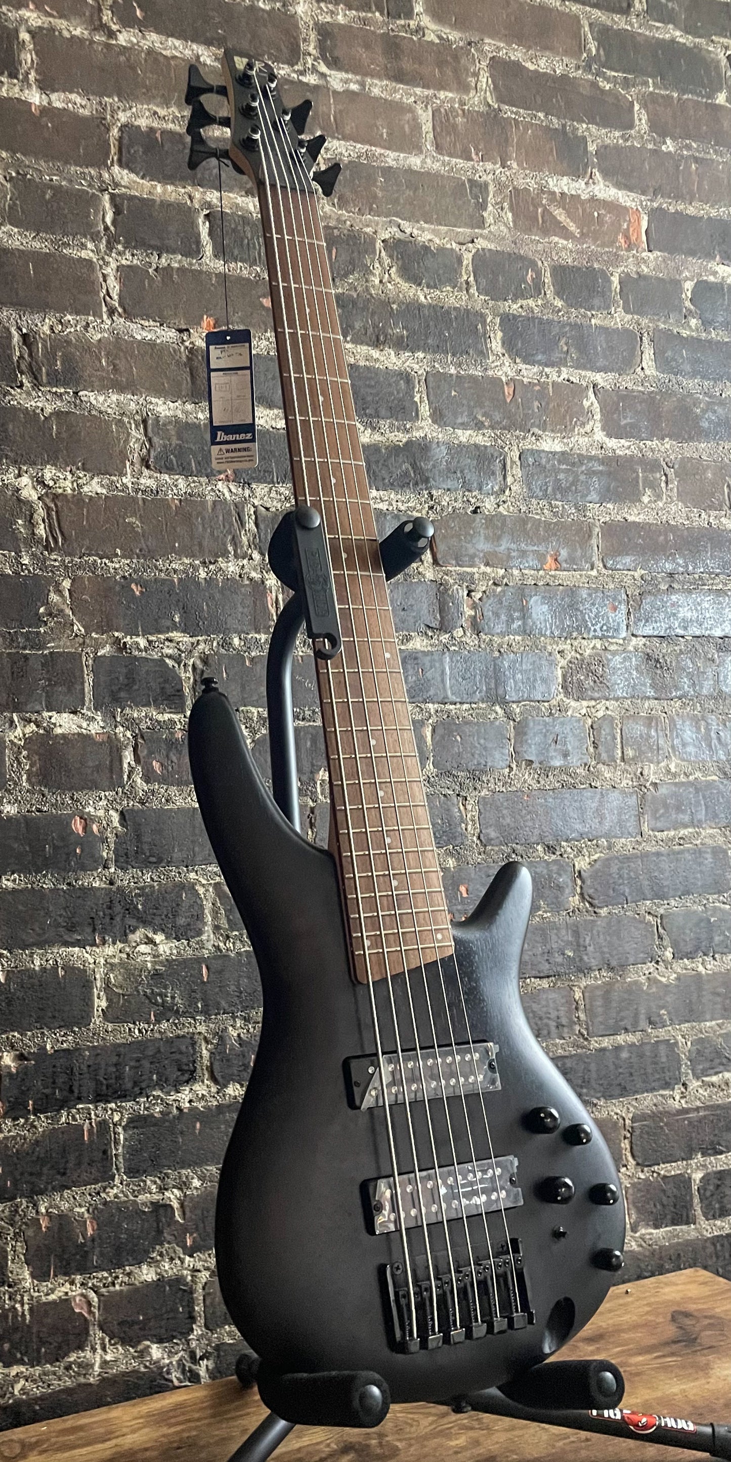 Ibanez Standard SR306EB Bass Guitar - Weathered Black