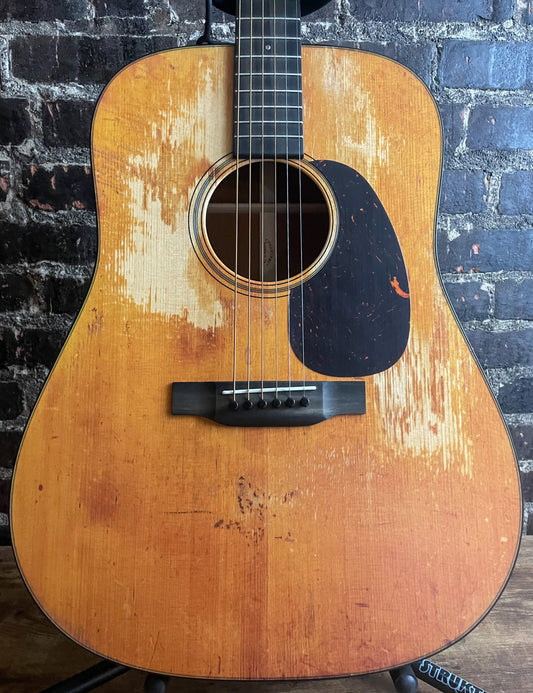 Martin D-18 Street Legend Acoustic Guitar- Aged Natural