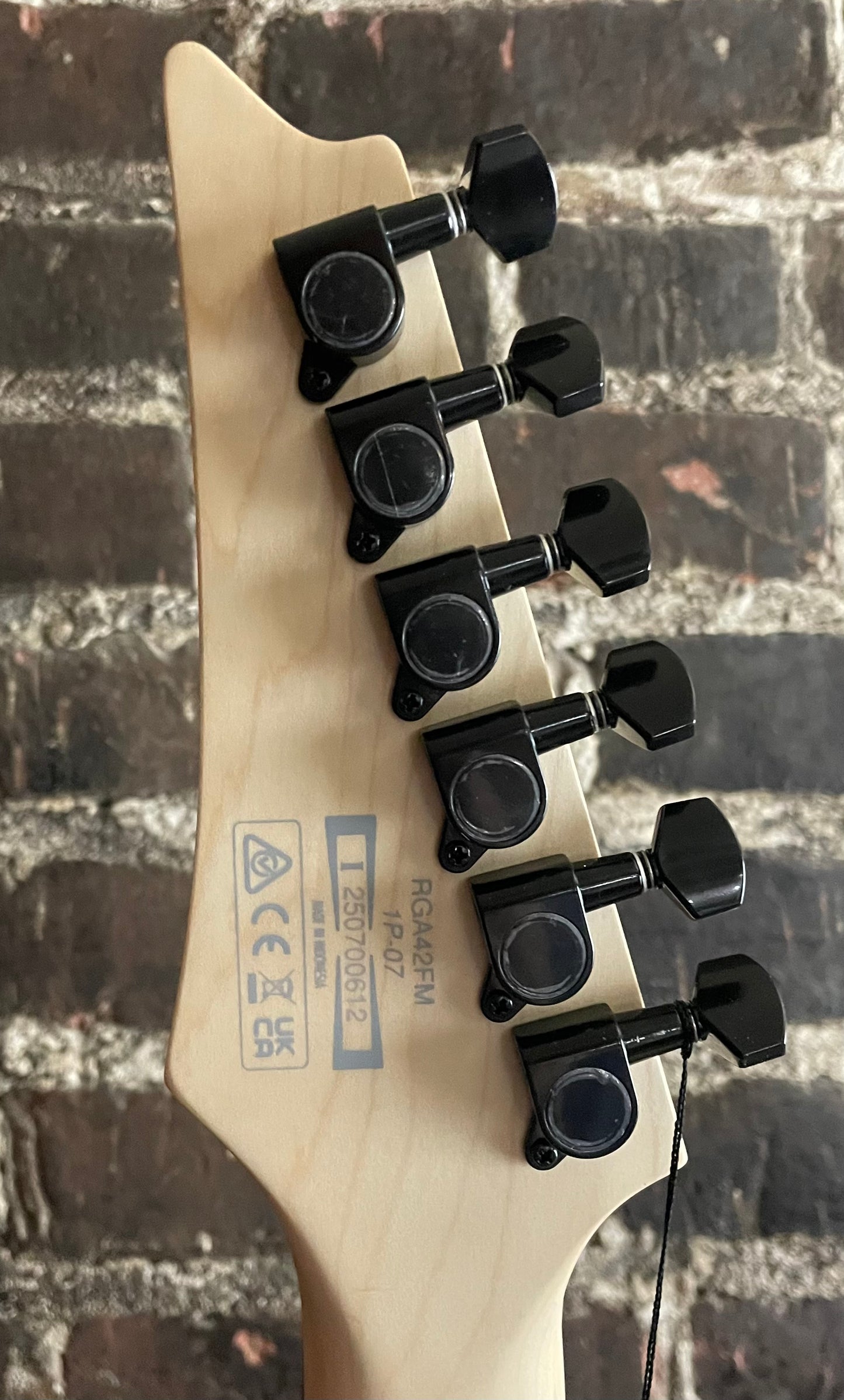 Ibanez RGA42FM - Dragon Eye Burst Flat