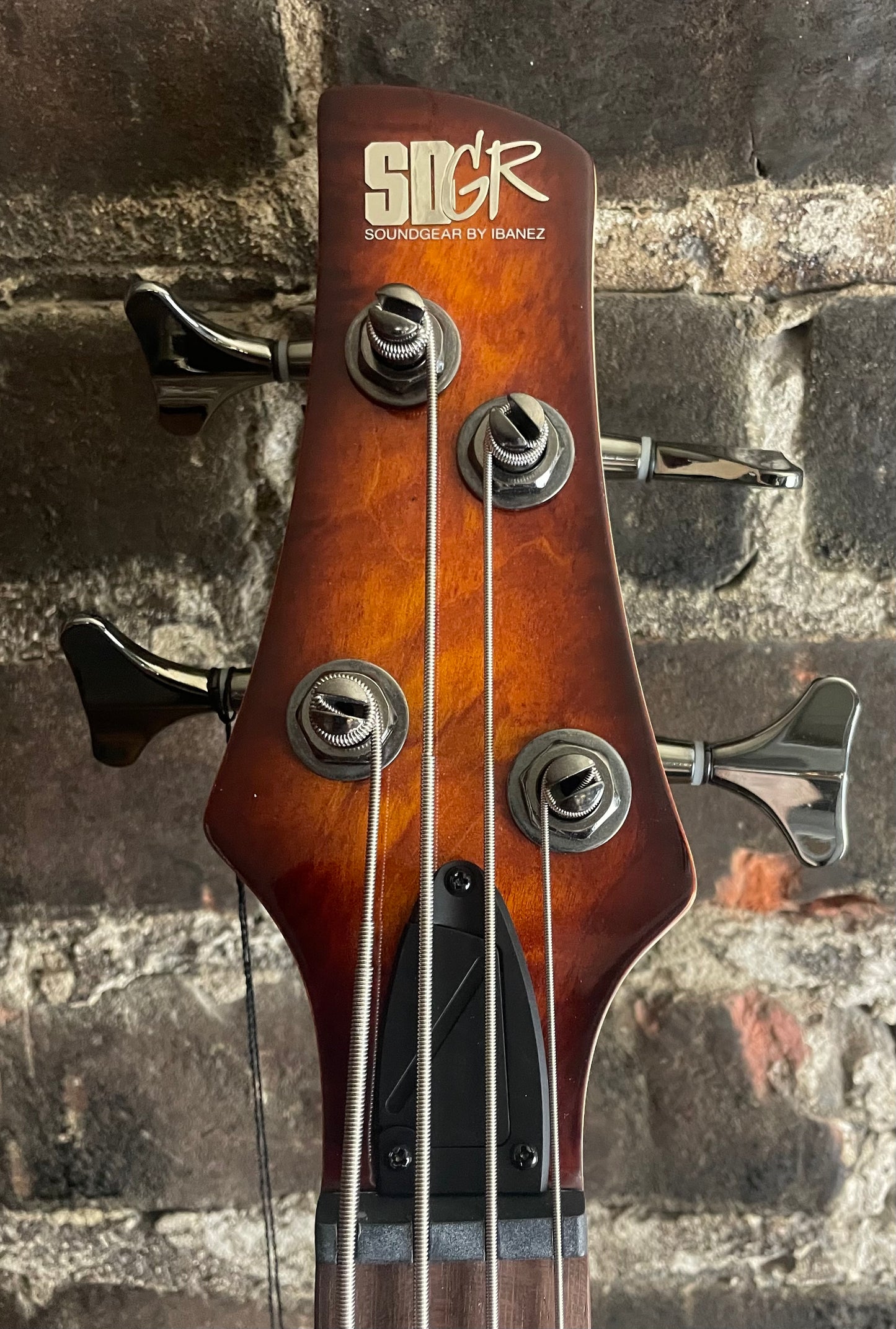 Ibanez Standard SR400EQM Bass Guitar - Dragon Eye Burst