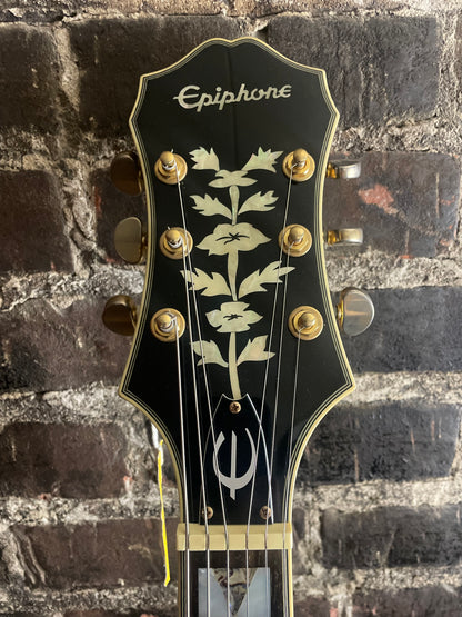 Factory 2nd Epiphone Sheraton II-Ebony (USED)