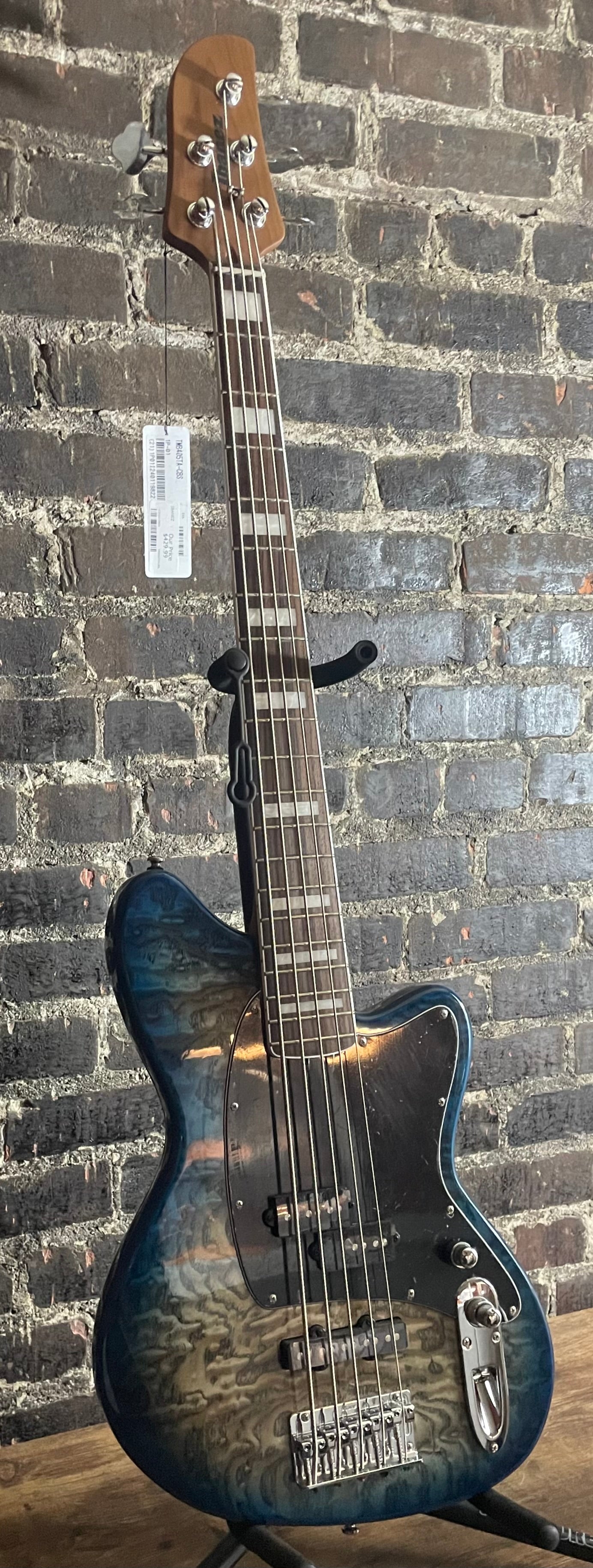 Ibanez Talman Bass Standard - Cosmic Blue Starburst