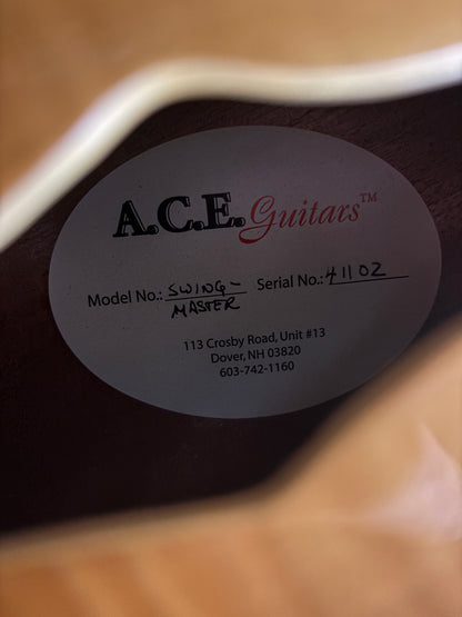 Ace Swingmaster hollowbody electric guitar (USED)